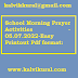 School Morning Prayer Activities - 05.07.2022-Easy Printout Pdf format: