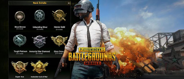 Inilah 7 Urutan Rank Pangkat PUBG Mobile Terbaru