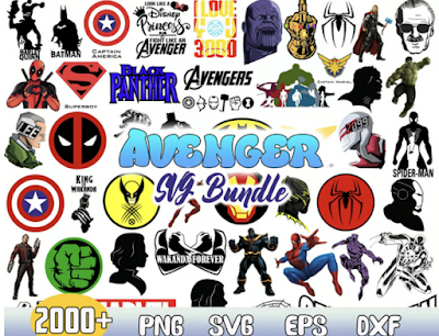 Avengers Svg Bundle