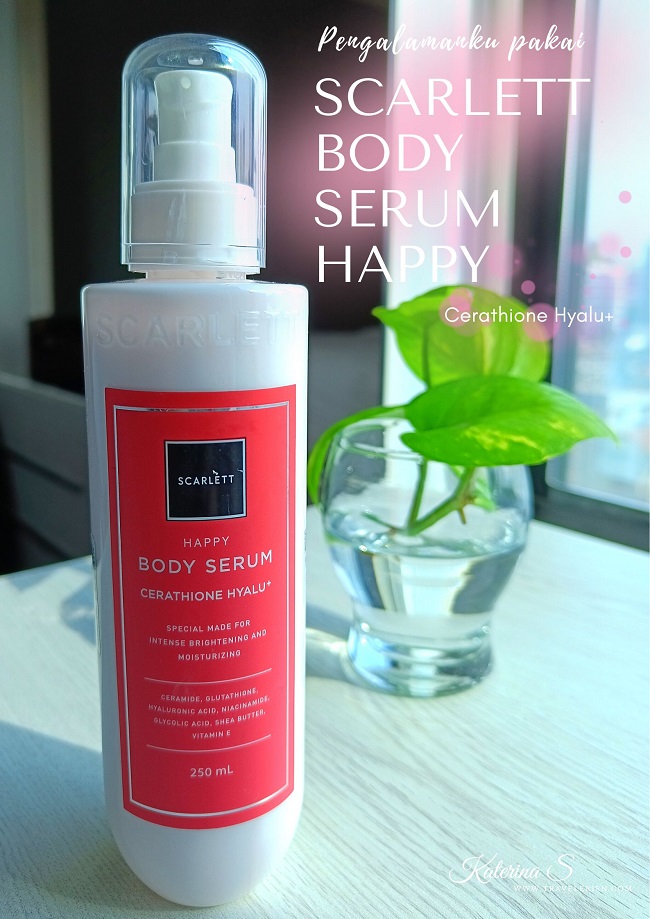 Scarlett Body Serum Happy