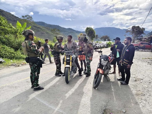 Patroli Cipkon Kamtibmas, Satgas Kopasgat Gabungan TNI-POLRI dan Satpol PP Sweeping Warga