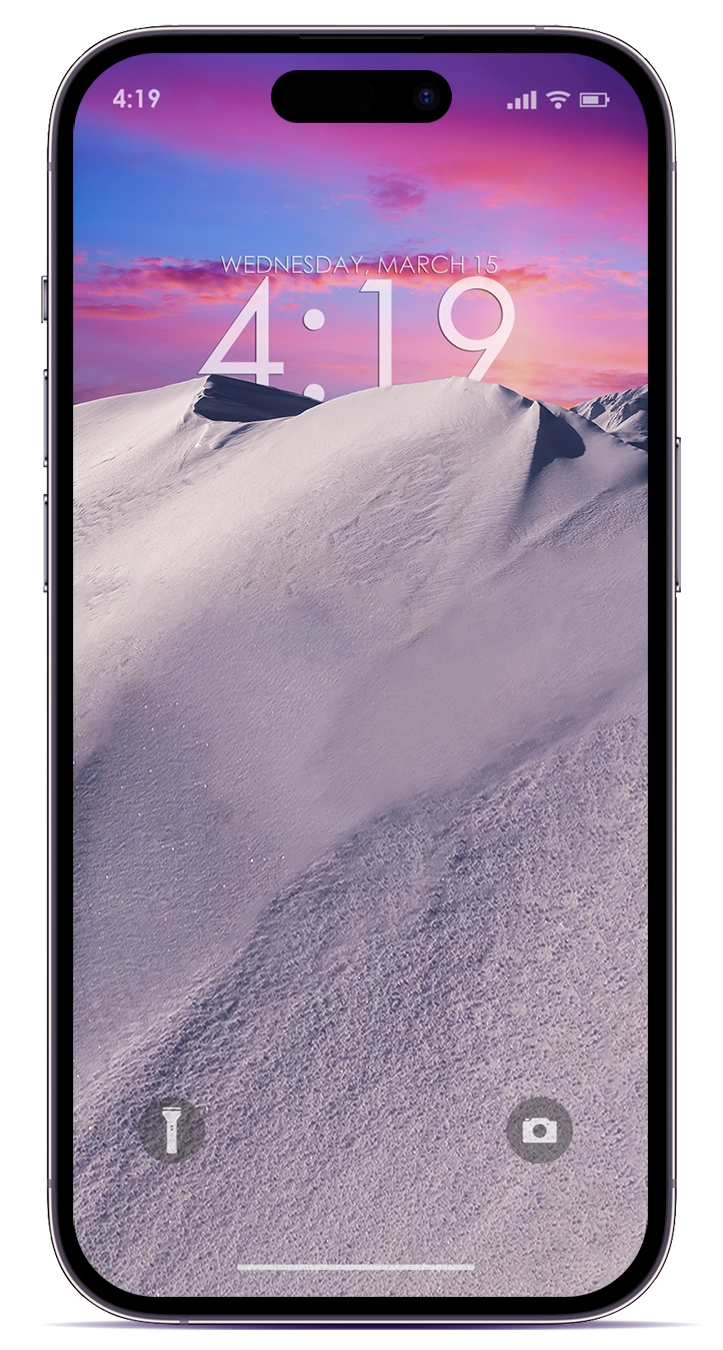 ios 16 mountain aesthetic wallpaper 4k