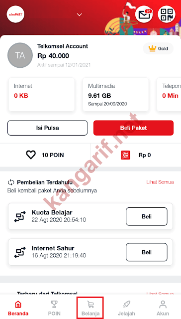 kuota ketengan unlimited telkomsel