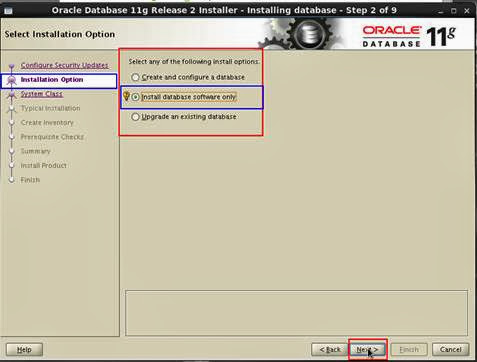 Oracle Database 11g Installation in Linux 6.2