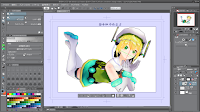 blog.fujiu.jp CLIP STUDIO版クエリちゃんのファイルを公開しました