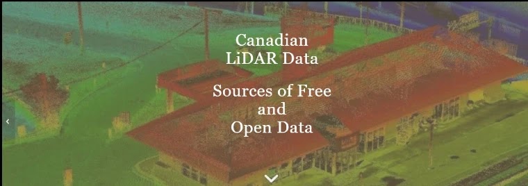 Free Lidar Data Source- Canadian Point Cloud Database