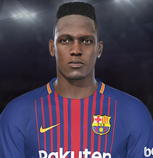 PES 2018 Faces Yerry Mina by Prince Hamiz