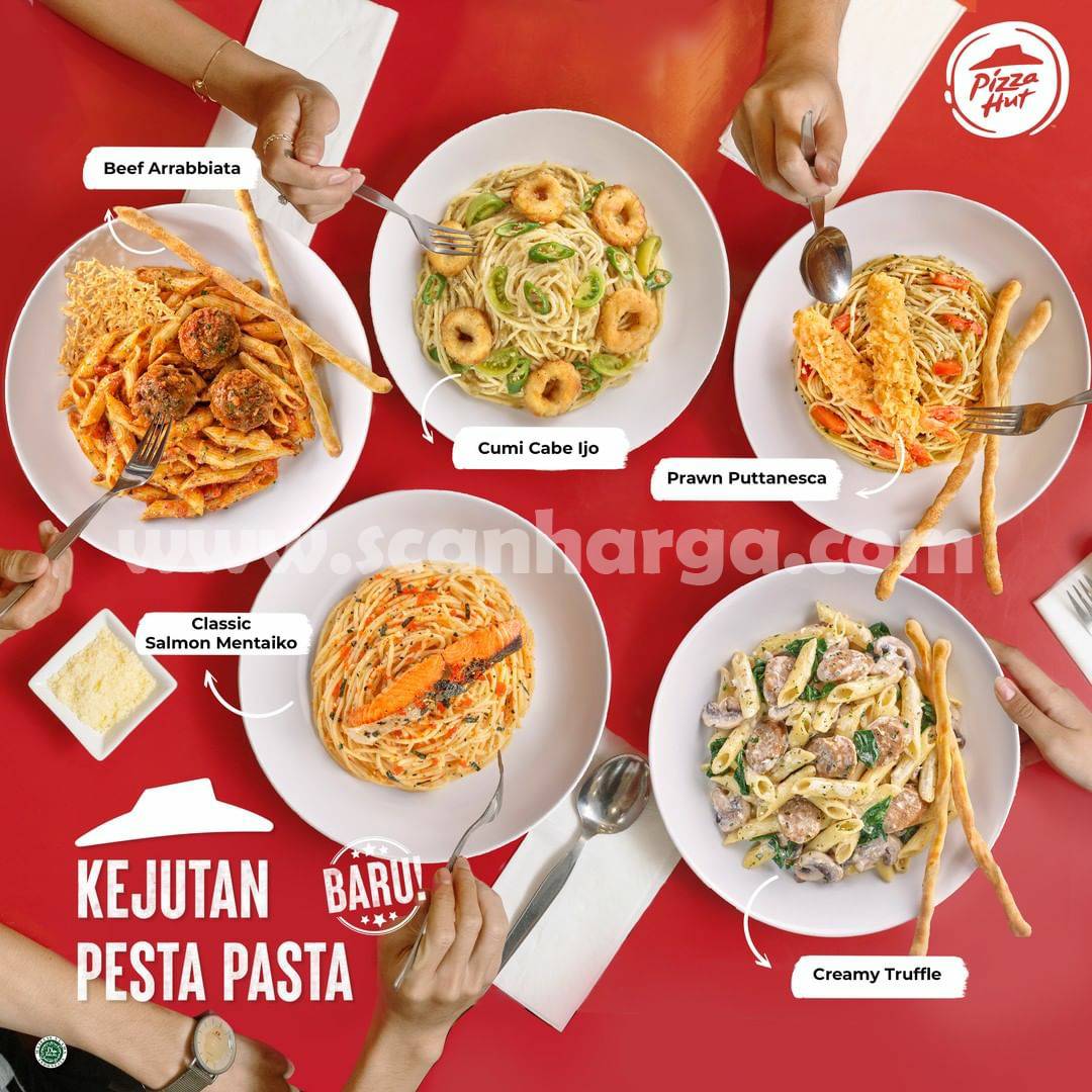 BARU! Kejutan PIZZA HUT PESTA PASTA