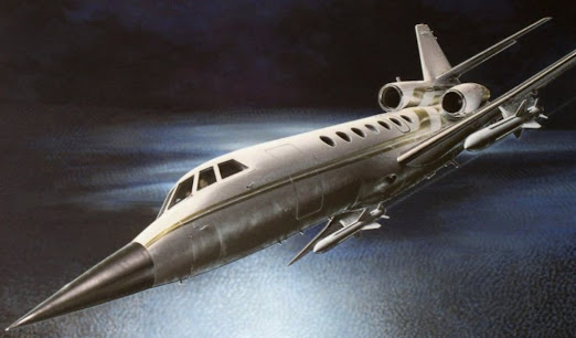 Dassault Falcon 50 'Suzanna' – Business Jet in USS Stark Incident, Capable of Launching Two AM-39 Exocet Anti-Ship Missiles