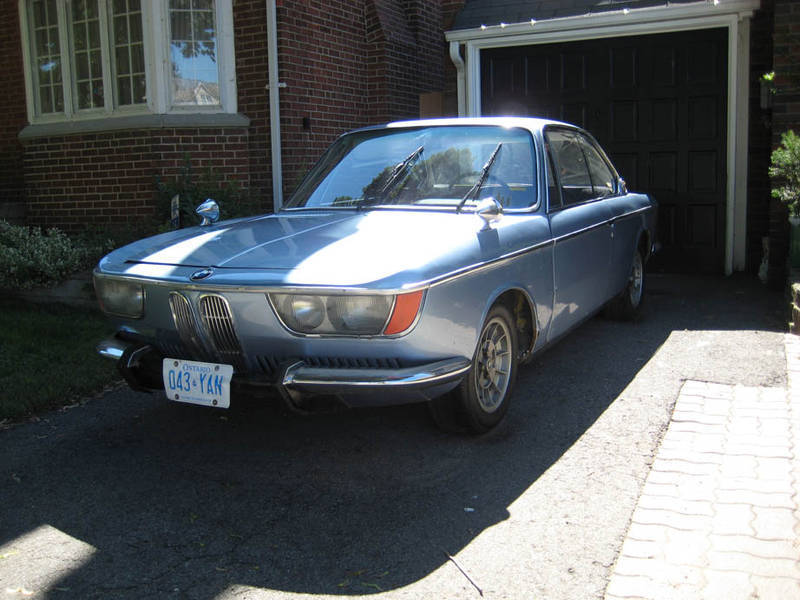 The 2000CS was designed by Karmann and BMW's Wilhelm Hofmeister