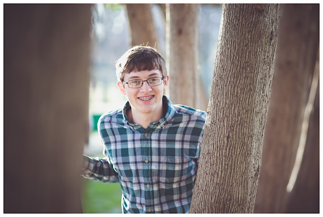 Senior session at Deming Park in Terre Haute