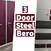  3 Door Steel Bero | Buy 3 Door Steel Almirah at factory Price 