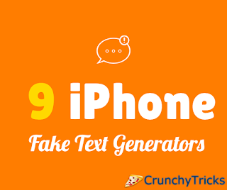 Did you know the trick to generating messages or a message thread rather than actually sen Top 9 iPhone Fake Text Message Generator Tools