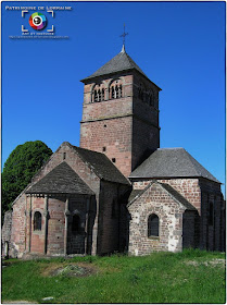 CHAMP-LE-DUC (88) - Eglise romane Notre-Dame (Extérieur)