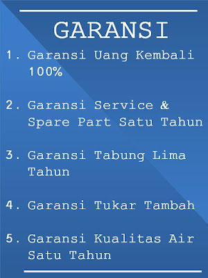 garansi airro FILTER AIR