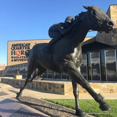 exterior of American Quarter Horse Hall of Fame & Museum in Amarillo, Texas