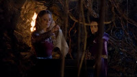 Merlin The Tears of Uther Pendragon screencaps Morgana Morgause Katie McGrath Emilia Fox cauldron mandrake root images photos pictures screengrabs