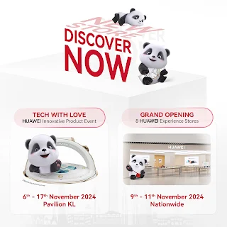 HUAWEI’S “TECH WITH LOVE” EXPERIENTIAL EVENT  LIVE AT PAVILION KUALA LUMPUR