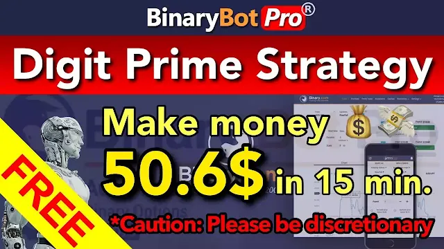 Digit Prime Strategy (Free Download) | Binary Bot Pro