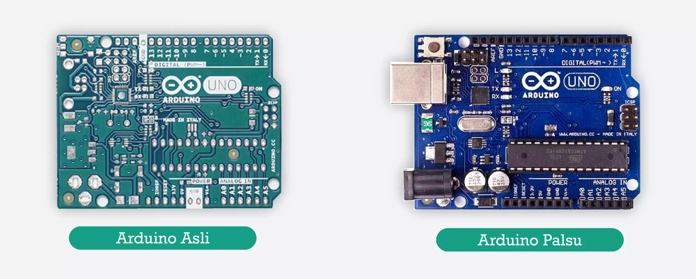    Pada artikel ini kita akan membahas cara membedakan board Arduino asli dengan   Arduino Cara Membedakan Arduino Asli dengan yang Palsu (clone)