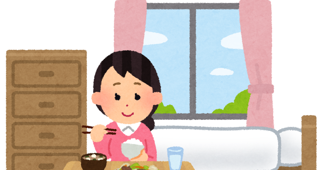 一人暮らしのイラスト 女性 かわいいフリー素材集 いらすとや