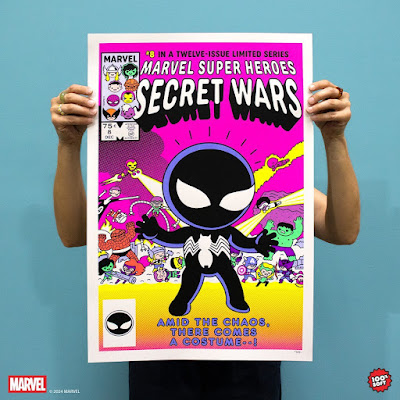 Marvel Comics Secret Wars #8 Cover Art Homage Screen Print by 100% Soft