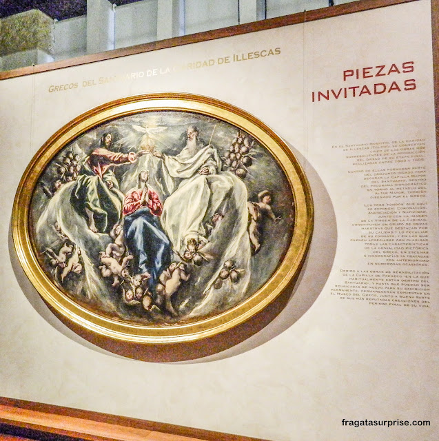 "Ascensão de Nossa Senhora" no Museu Casa de El Greco em Toledo, Espanha