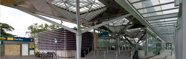 Bartley MRT Station (CC12) is an underground Mass Rapid Transit station on the Circle Line in Singapore