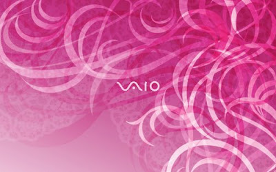Pink Wallpaper on Club Vaio  Exclusive World Premiere  Vaio C Series 2008 Pink Wallpaper