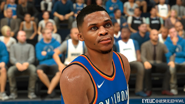 NBA 2K19 Russell Westbrook Cyberface