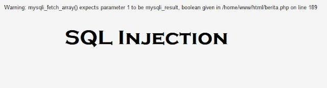 Cara Deface Dengan SQL Injection