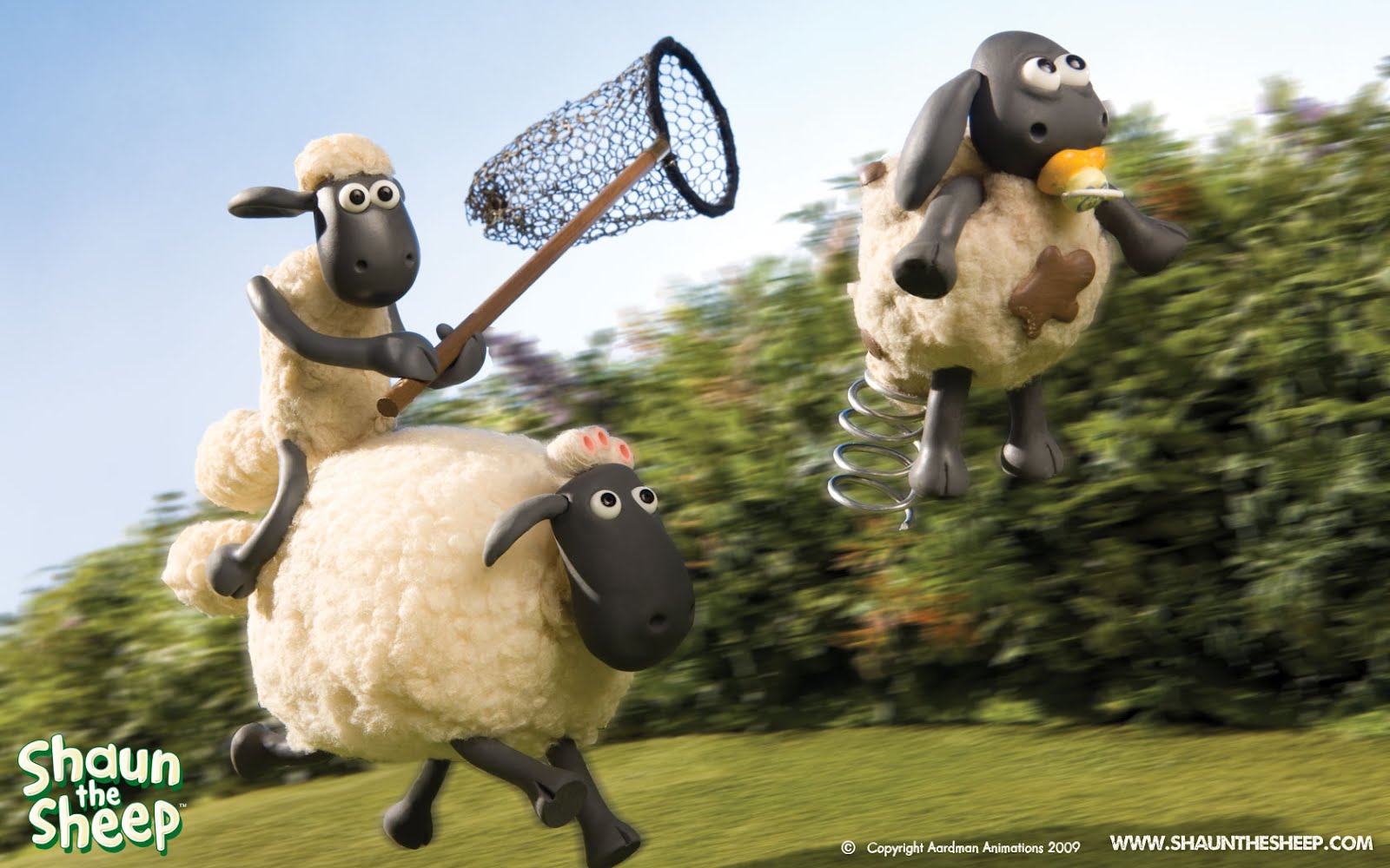 Shaun The Sheep Running