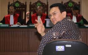 AHOK DIVONIS 2 TAHUN PENJARA OLEH JAKSA 