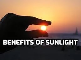 benefits of sunlight. Sun in the Hand