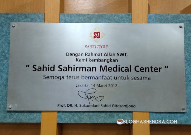 Klinik Sahid Sahirman di Sudirman, Jakarta Pusat