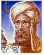 Muhammad bin Musa Al-Khawarizmi atau lebih dikenal Al-Khawarizmi lahir sekitar tahun 780 di Khwārizm