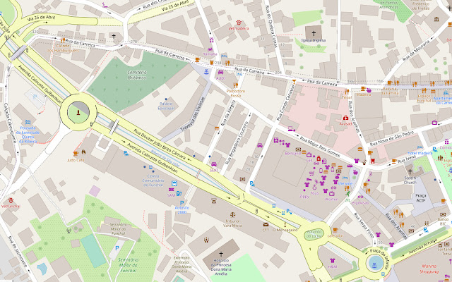 Location of British Cemetery and English Church