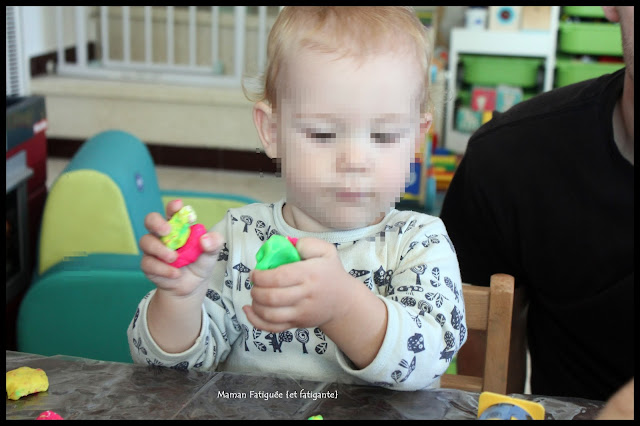 Séance de pâte à modeler 