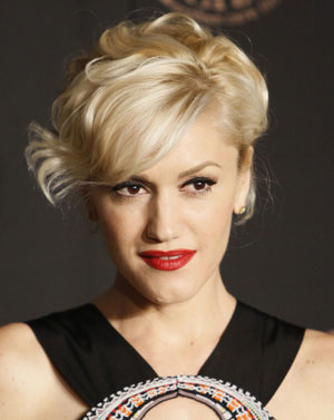 Gwen Stefani Elegant Movement hairstyle.