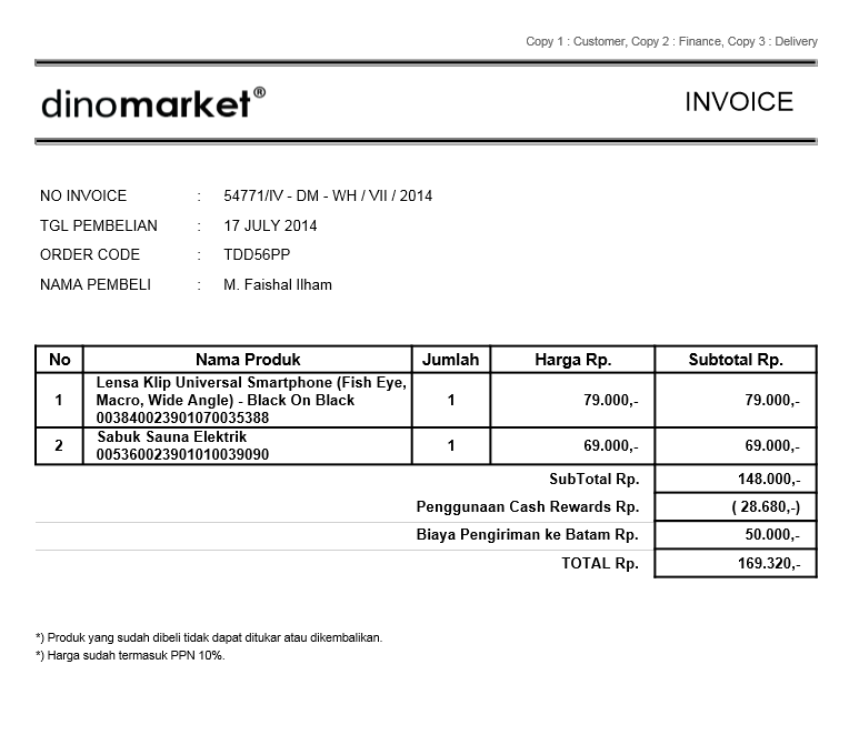 Belanja dengan Mudah di Dinomarket ~ Kuliah Sistem dan 