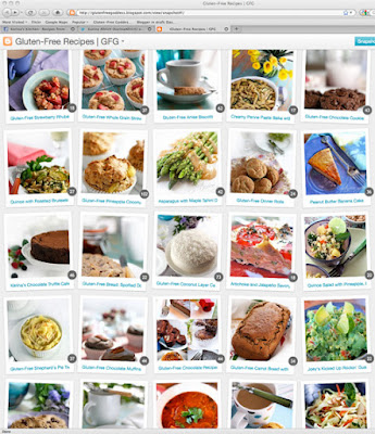 New Blogger Flipboard interface makes browsing gluten-free recipes a visual treat