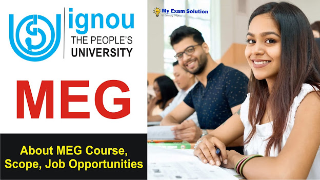 IGNOU MEG Scope; Job Opportunities after IGNOU MEG