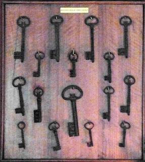 The keys of Corfe Castle