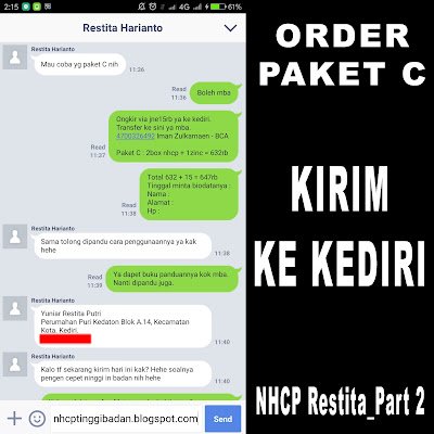 Jual Peninggi Badan Kalsium NHCP TIENS Kediri | WA: 082230576028