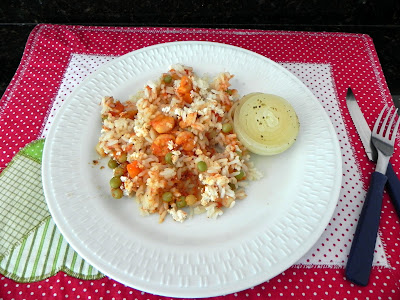 Arroz de Forno com Camarão