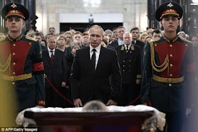 Vladimir Putin Mourns Russian Ambassador  Who Was Assassinated In Turkey (PHOTOS)