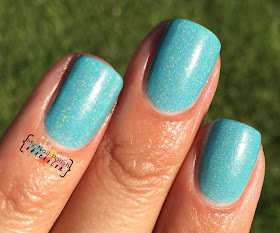 Addicted To Holos Indie Box, Blue Eyed Girl Lacquer Sepulcher By The Sea