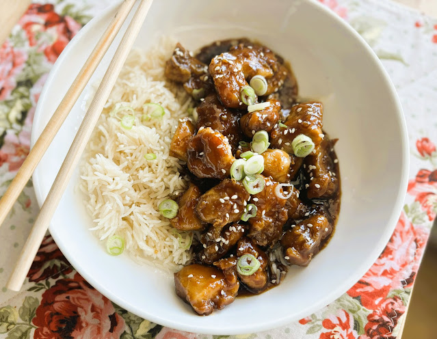 Oven Baked Sesame Chicken