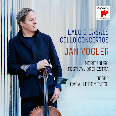 Enrique Casals & Édouard Lalo: Cello Concertos; Jan Vogler, Moritzburg Festival Orchestra, Josep Caballé Domenech; Sony Classical  Lalo's lesser known concerto alongside the late Romanticism of Enrique Casals' almost unknown concerto, with stylishly elegant solos from Jan Vogler and wonderfully vital playing from the young festival orchestra   Enrique Casals was cellist Pablo Casals' younger brother, and Enrique Casals' Cello Concerto was written in 1946, ostensibly for Enrique's daughter Pilar but you feel that Pablo's spirit is not far away. Enrique wrote it in his beach house at Sant Salvador, and the spirit of Catalan music is never far away.  On this new disc from Sony Classical, Catalan conductor Josep Caballé Domenech and the Moritzburg Festival Orchestra with soloist Jan Vogler perform Enrique Casals' Cello Concerto and Édouard Lalo's Cello Concerto.