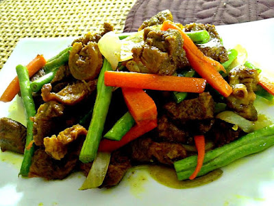 Resepi Mudah Daging Goreng Kunyit Kelantan Style